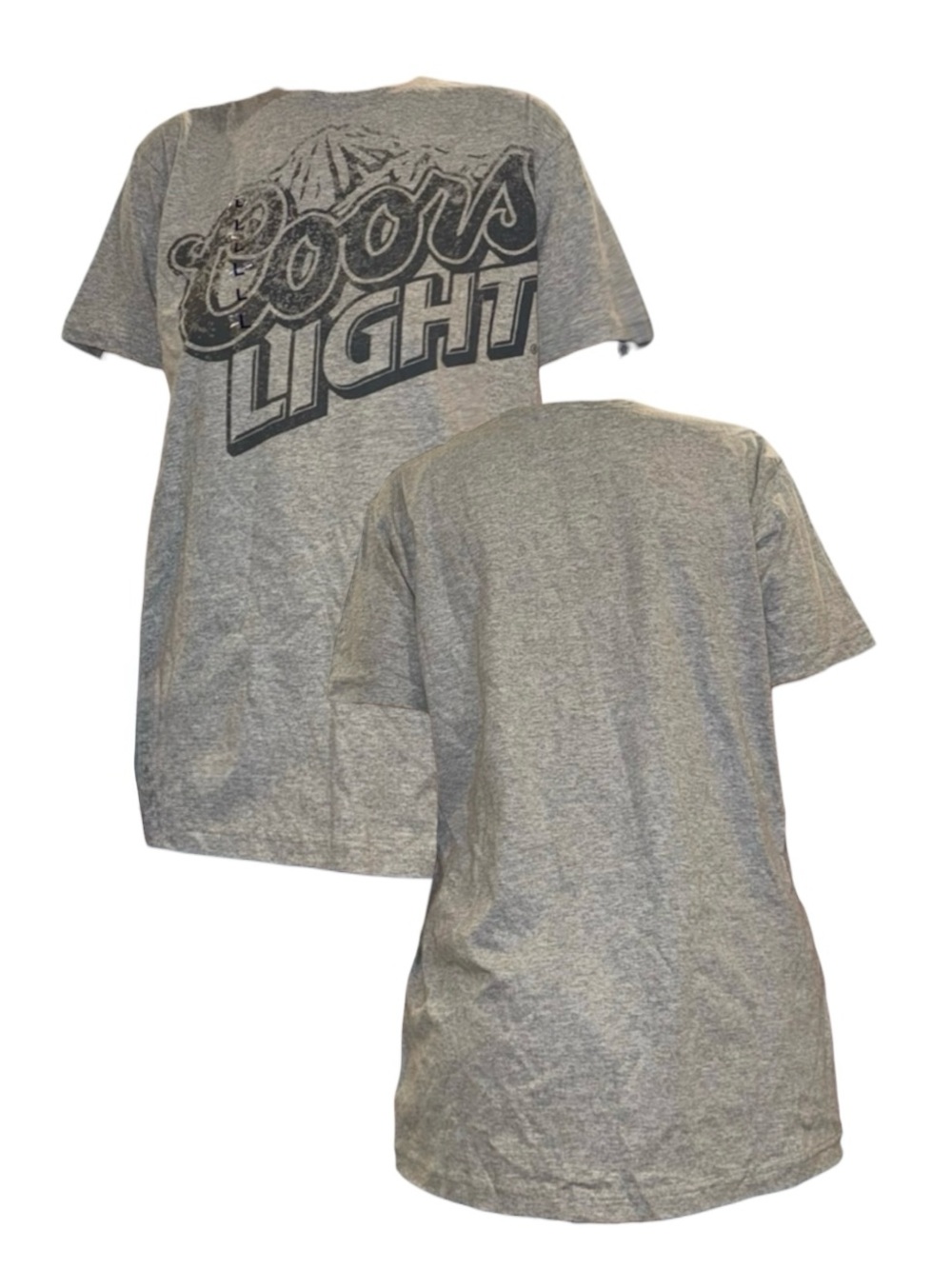 Coors Light Gray Short Sleeve Tee